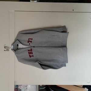 Men's Timberland jacket size S/P gray with TBL-73 in red